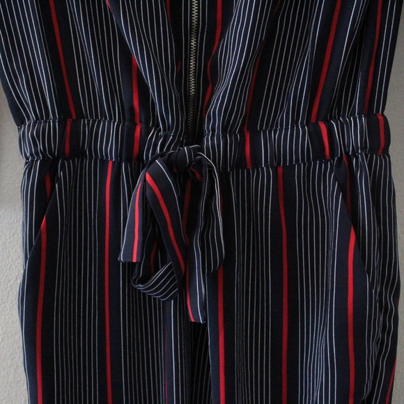 Tommy Hilfiger Navy Striped Jumpsuit - Picture 9 of 12